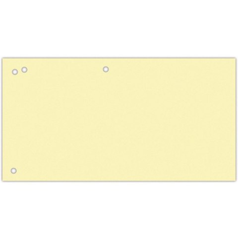 Przekładki kartonowe Office Products 1/3 A4 żółte (100) Office Products Przekładki kartonowe Office Products 1/3 A4 żółte (100) Office Products