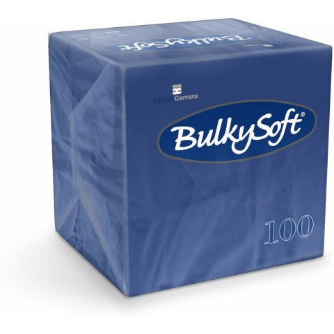 Serwetki BulkySoft 24x24cm 2w celulozowe granatowe (100) BulkySoft Serwetki BulkySoft 24x24cm 2w celulozowe granatowe (100) BulkySoft